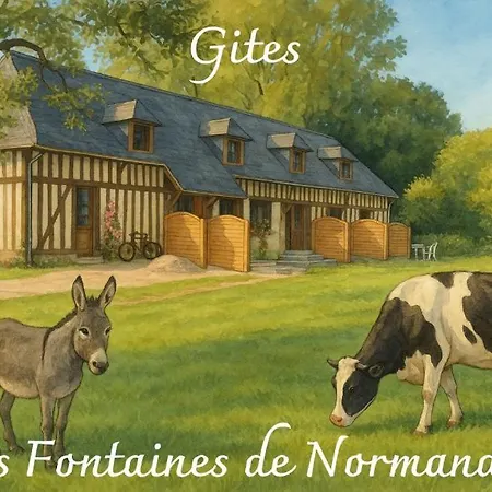 Сasa de vacaciones Gites, Les Fontaines De Normandie
